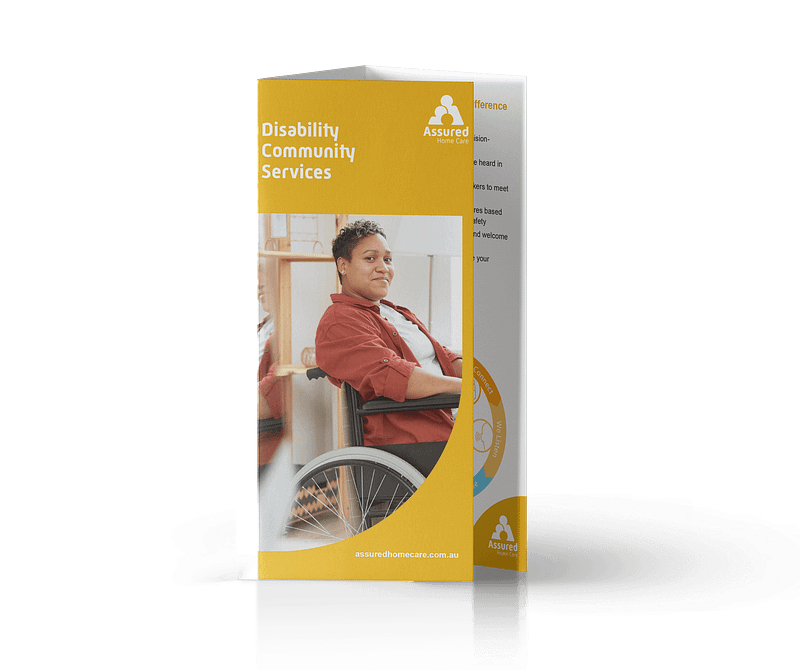 Disability Community Services Brochure